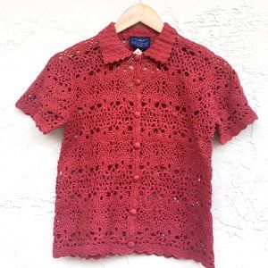 Arizona Crochet Cardigan (EU size 140/146, for height 4'7" ~4'9")